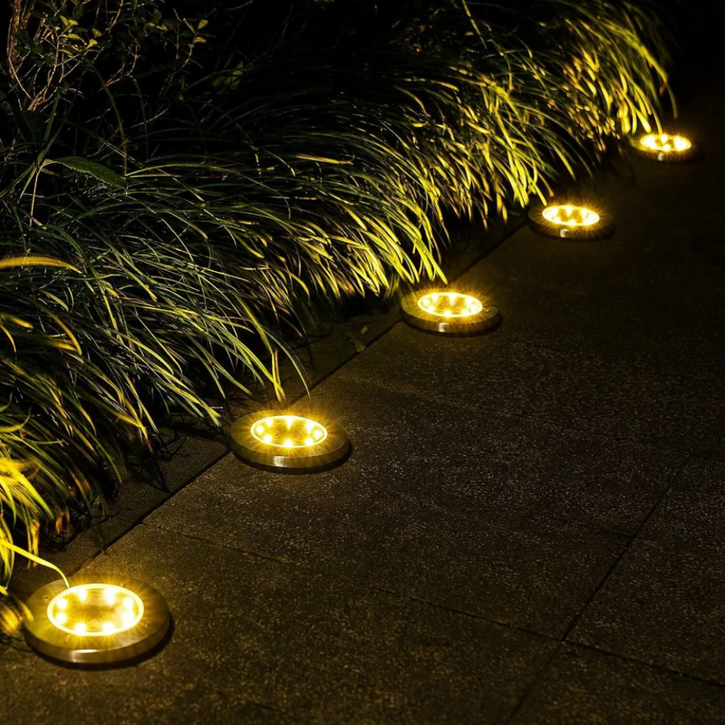 In-Ground Solar Lights (8pcs)