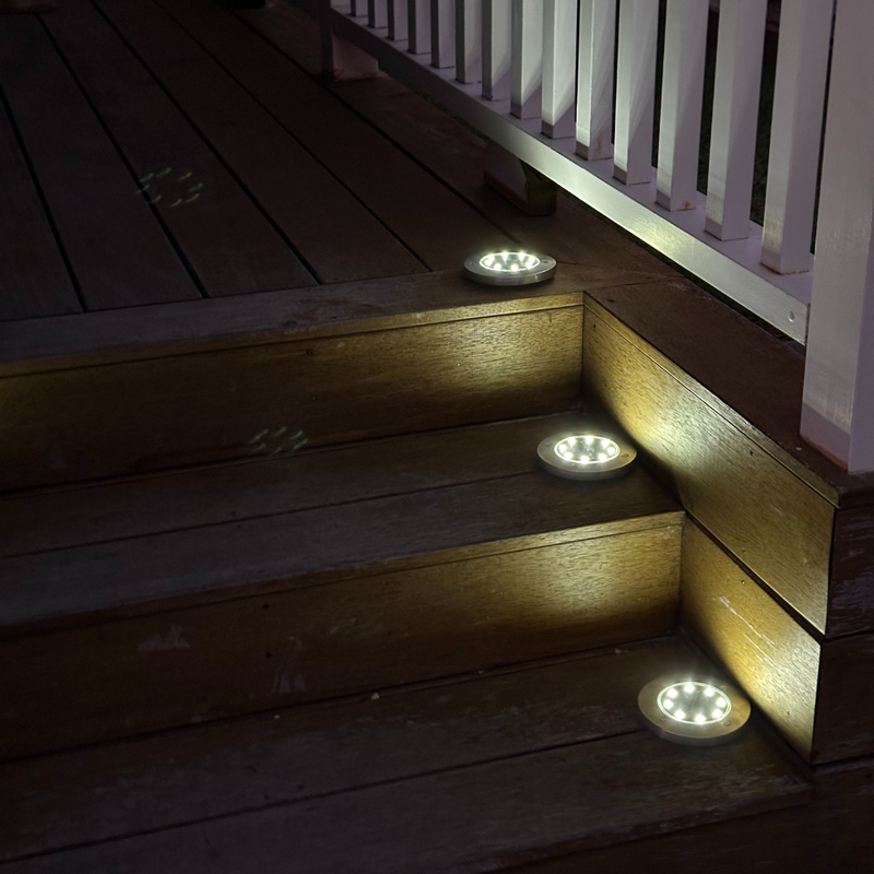 In-Ground Solar Lights (8pcs)